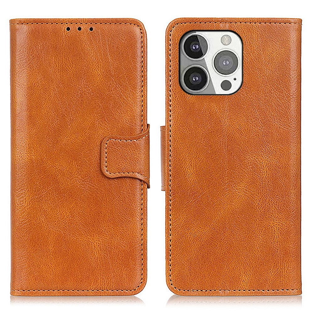 IPhone 13 Pro wallet cover - Brown