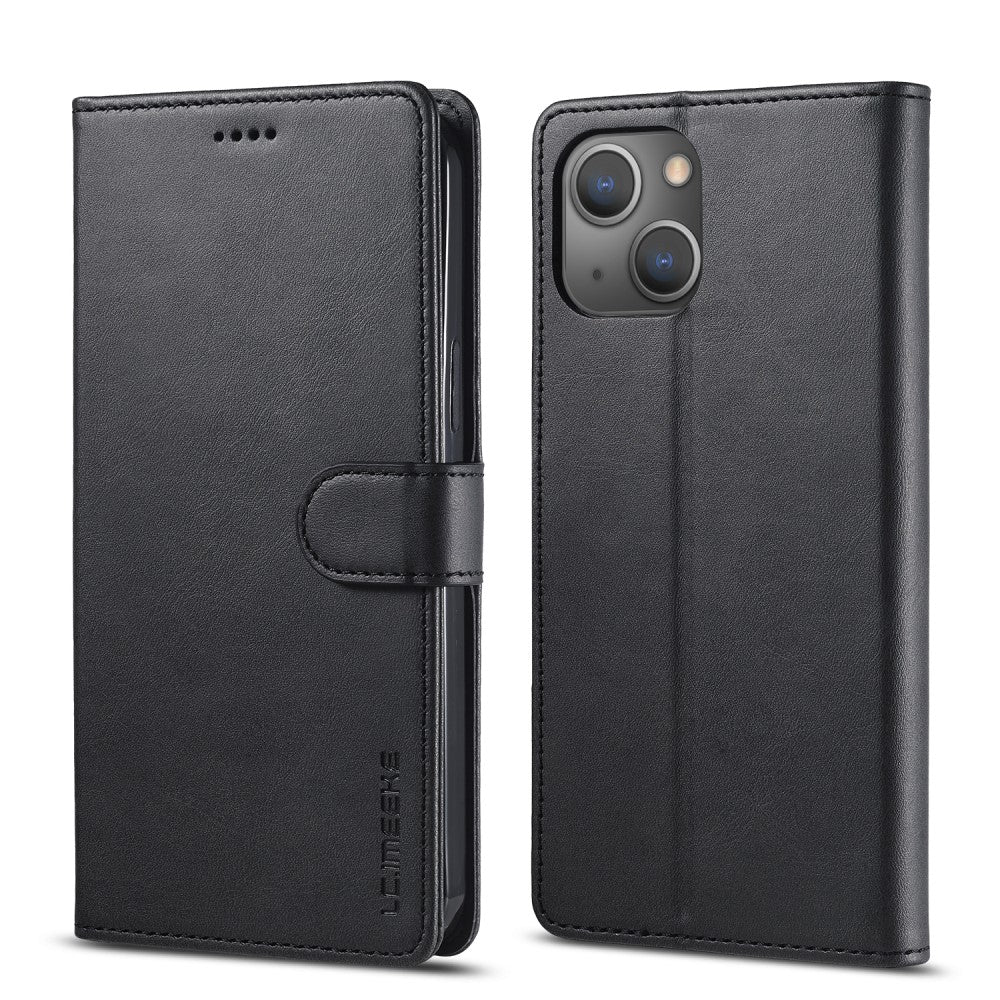 LC.IMEEKE Wallet Skal for iPhone 13 - Black