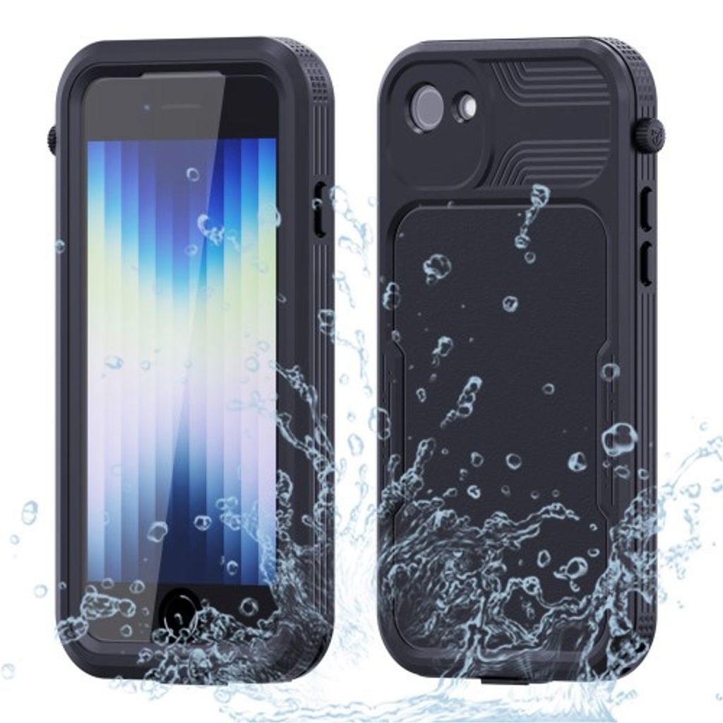 SHELLBOX A Series iPhone 7, 8, SE (2020), (2022) skal - svart