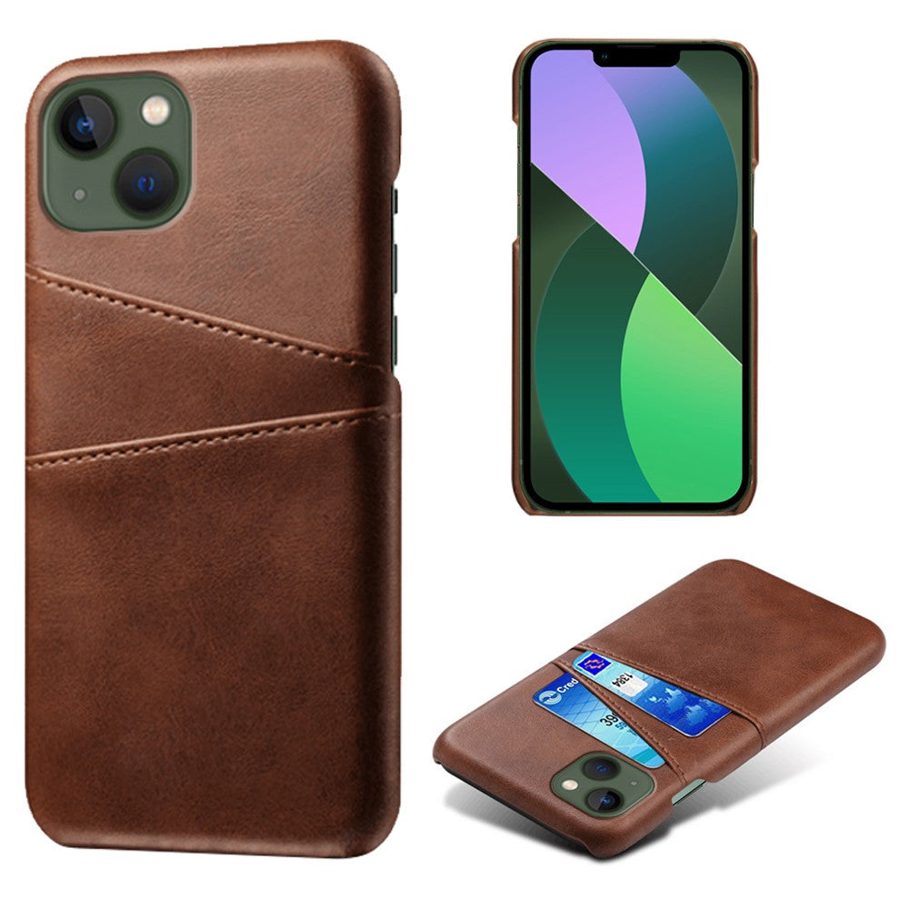 IPhone 14 Wear-resistant Smartphone skal - brun