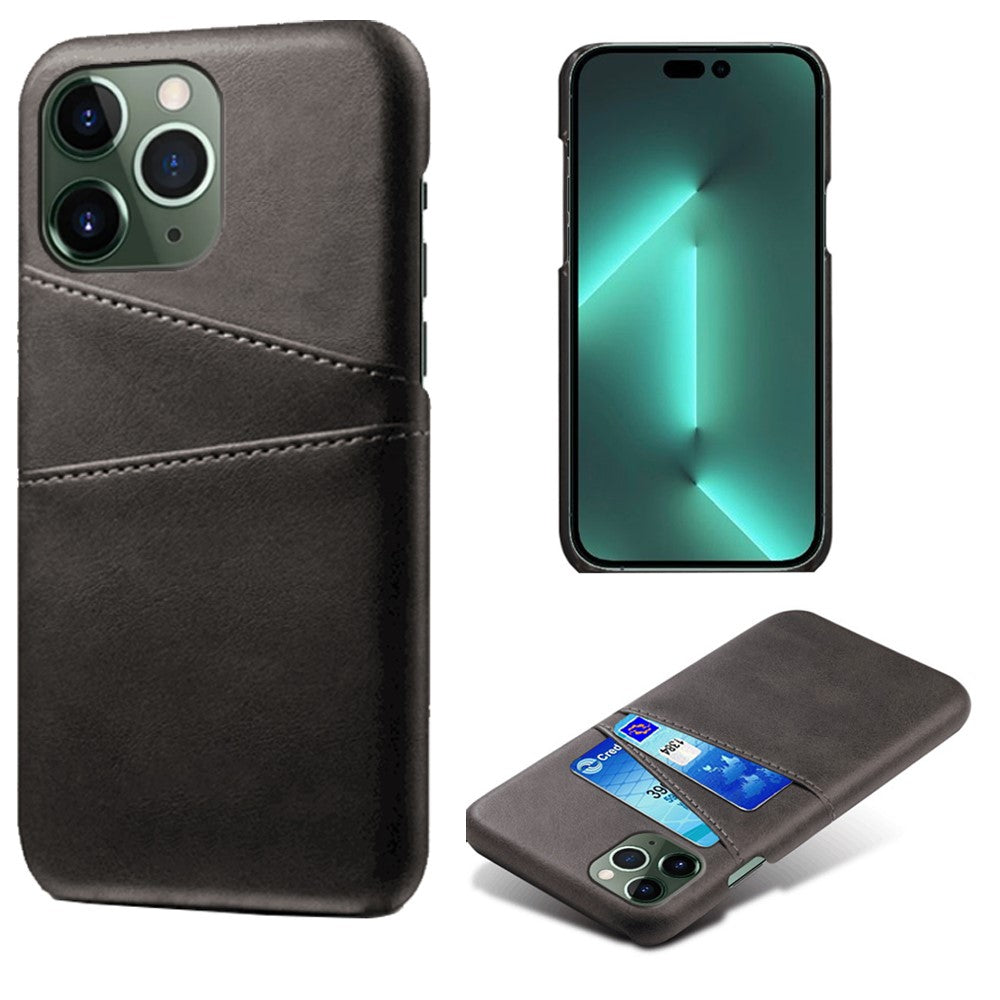 IPhone 14 Pro smartphone skal with kortfack - svart