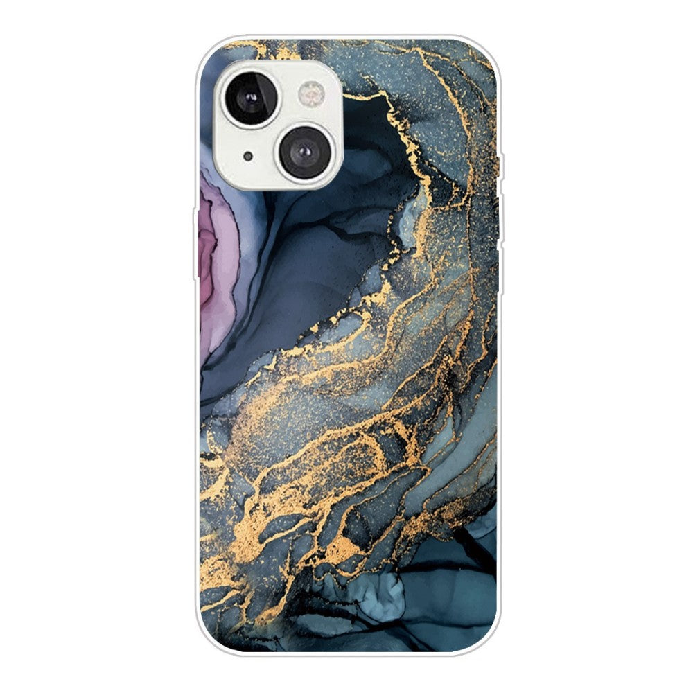 Marble Pattern skal for iPhone 14- Style F skal