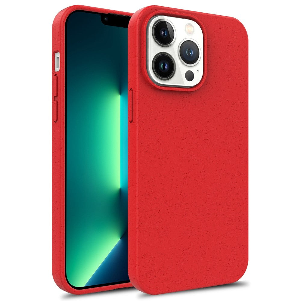 Sky Series TPU iPhone 14 Pro Back Skal - Red