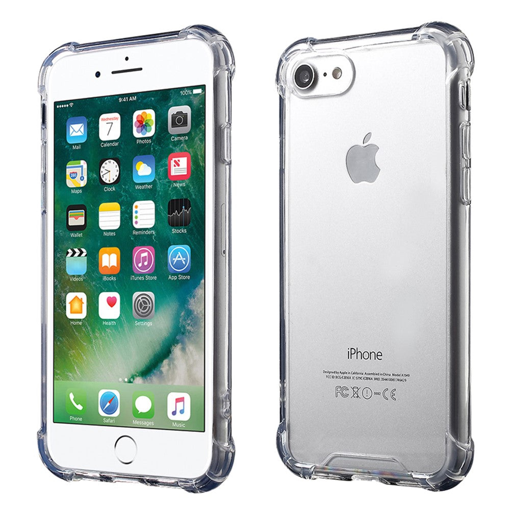 Anti-scratch iPhone 7/8/SE 2020/SE 2022 skal – transparent