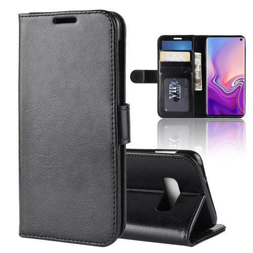 Crazy Horse fodral till Samsung Galaxy S10e – svart