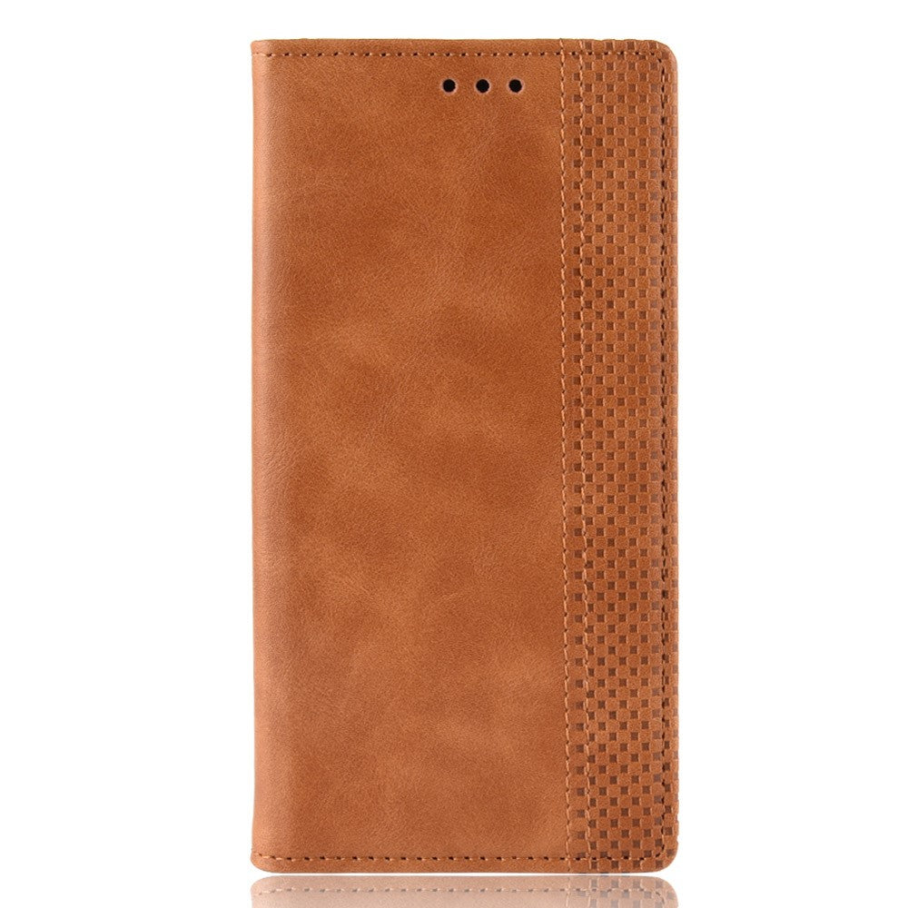 Vintage fodral till Samsung Galaxy S10e – brun