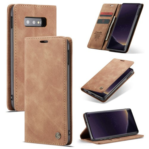 CASEME fodral till Samsung Galax S10e – brun