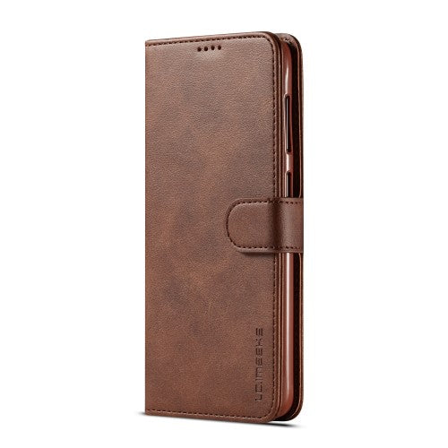 LC.IMEEKE fodral till Samsung Galaxy A40 – brun