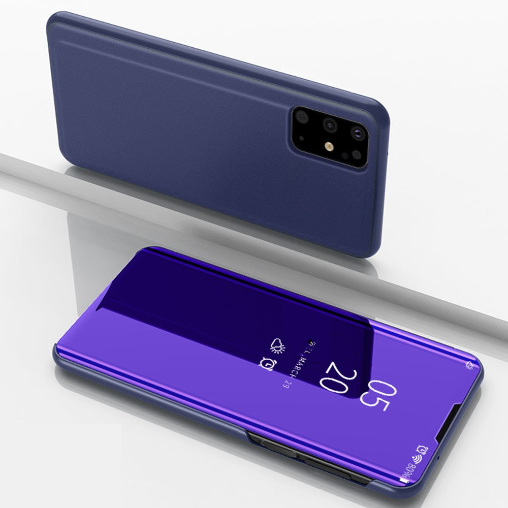 View Window Flip-fodral till Samsung Galaxy S20 Plus – blå