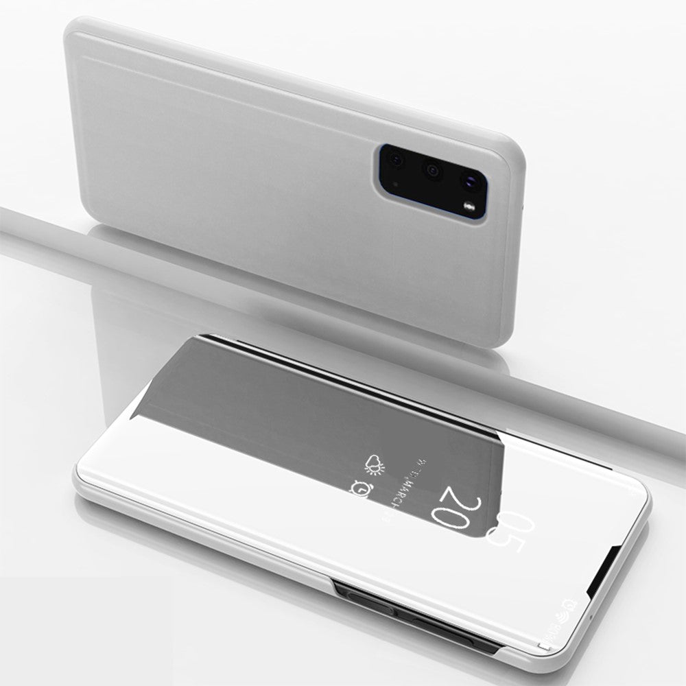 View Window Flip-cover for Samsung Galaxy S20 - Silver