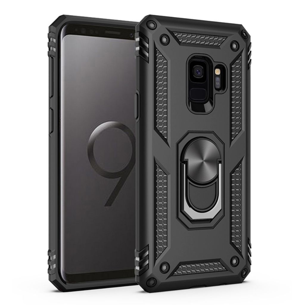 Stötdämpande Samsung Galaxy S9 skal - svart