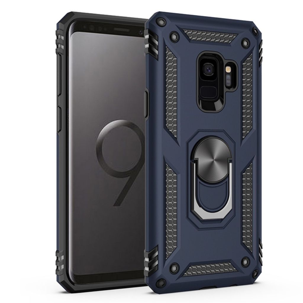 Stötdämpande Samsung Galaxy S9 skal - blå