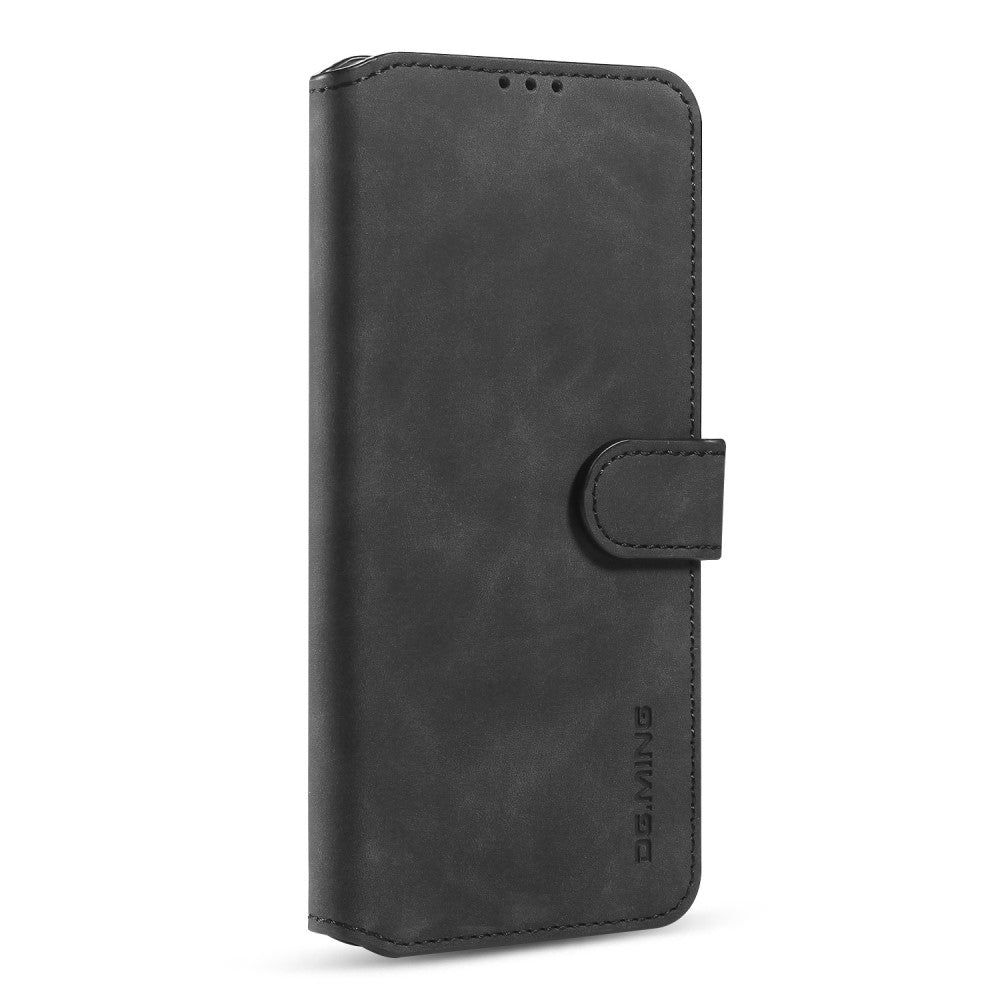 DG.MING Retro plånboksfodral till Samsung Galaxy S20 Ultra – svart
