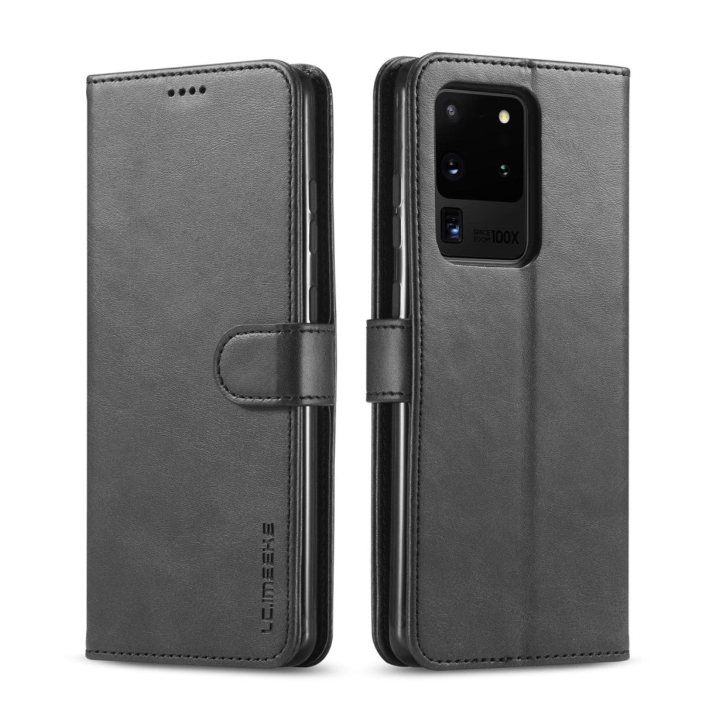 LC.IMEEKE Samsung Galaxy S20 Ultra plånboksfodral – svart