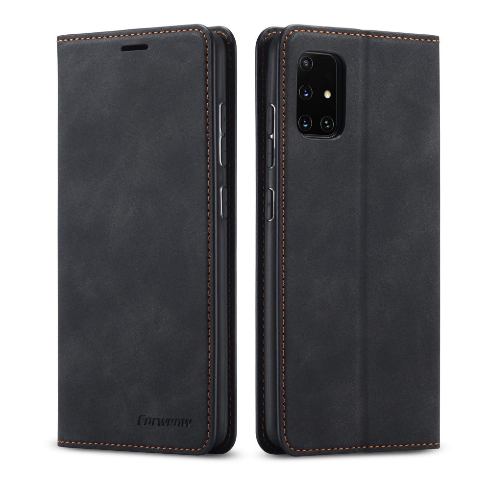 FORWENW Fantasy fodral till Samsung Galaxy A71 – svart