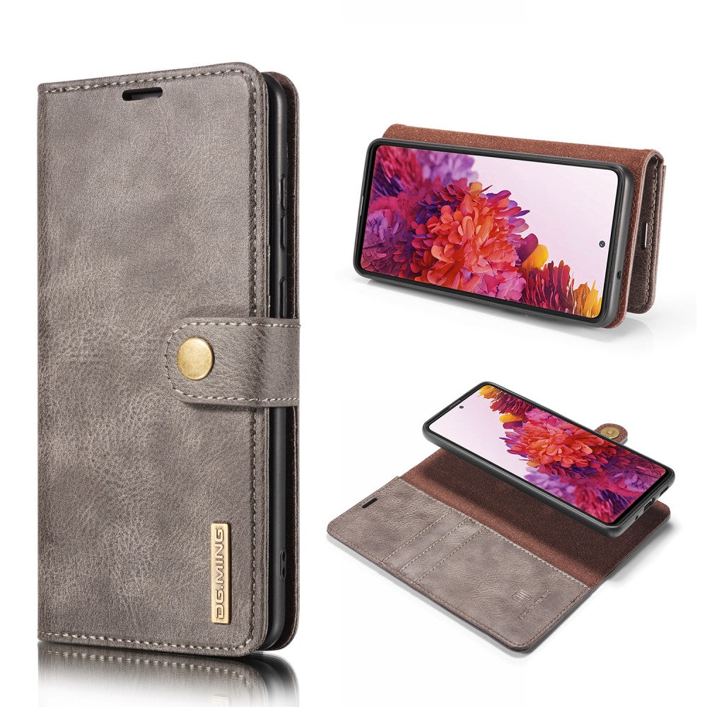 DG.MING Detachable 2-in-1 Samsung Galaxy S20 FE fodral – grå