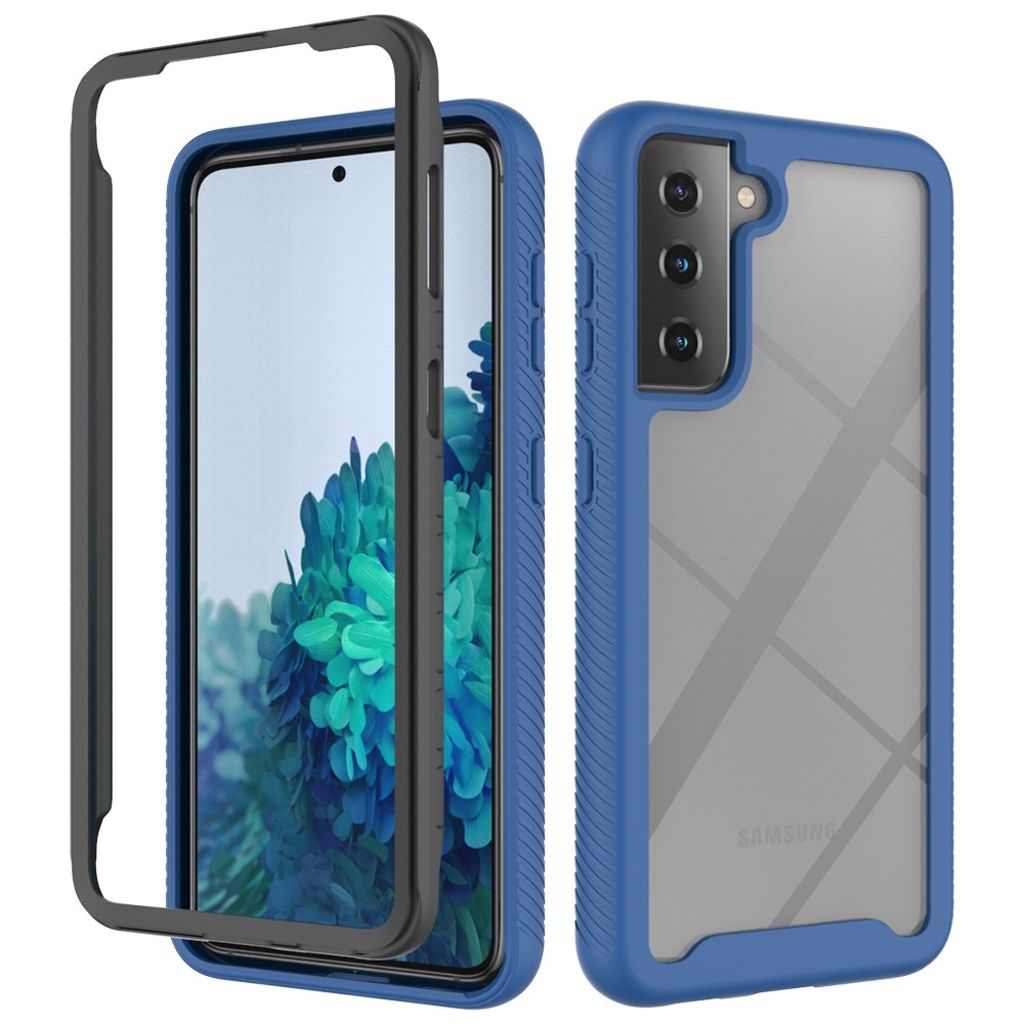 Shockproof Samsung Galaxy S21 4G, 5G case - Dark blue