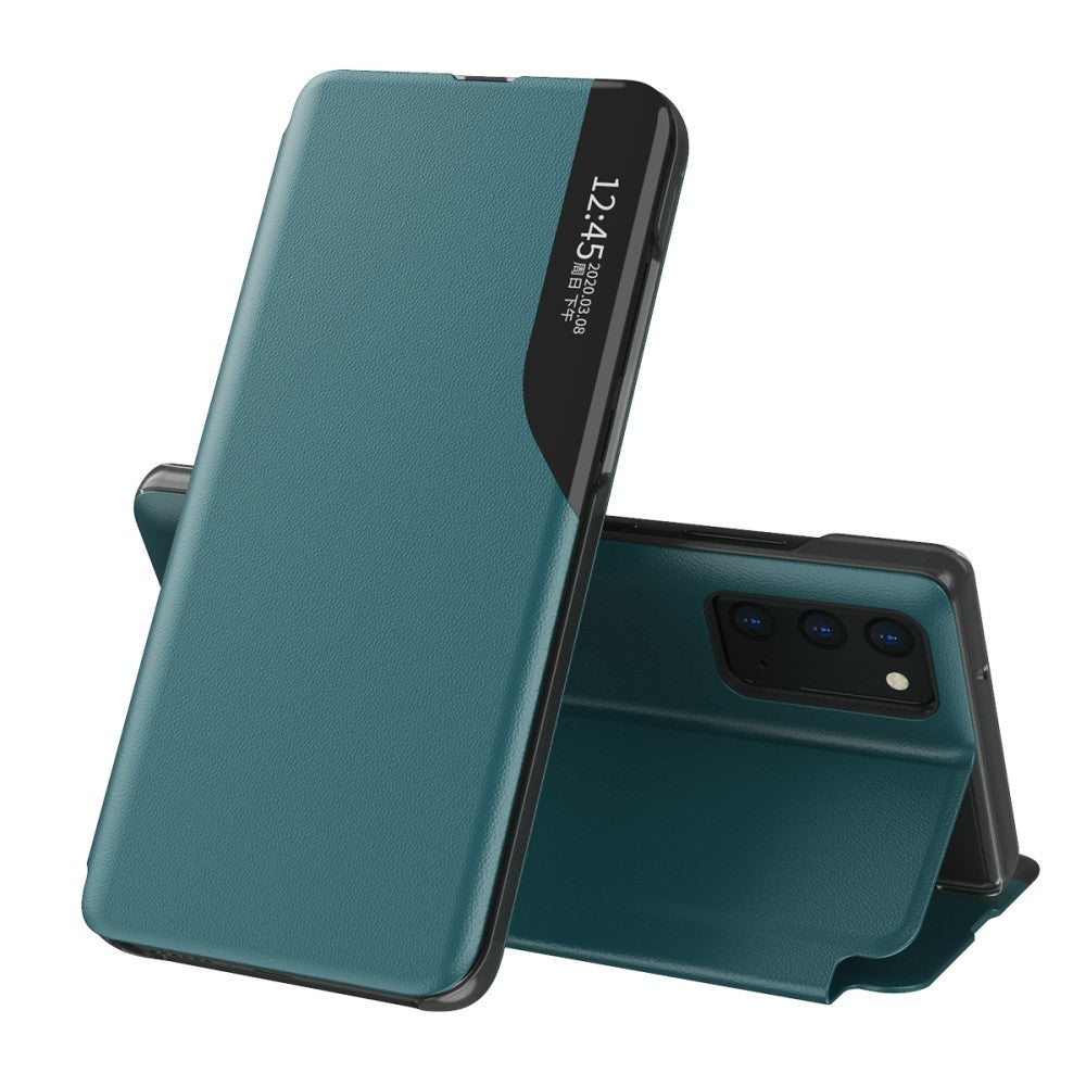 View Window Flip fodral till Samsung Galaxy A32 5G – grön