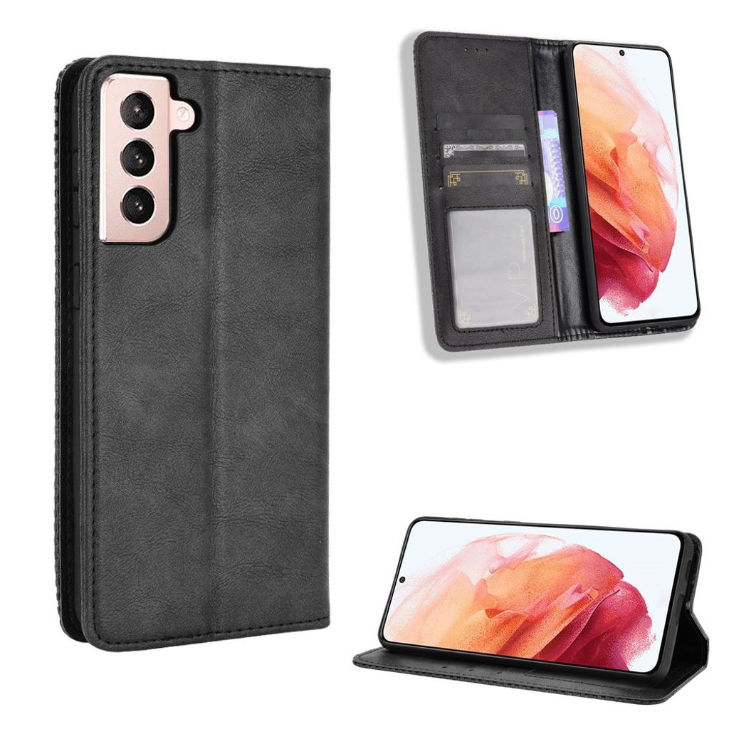Protective Samsung Galaxy S21 4G, 5G fodral - svart