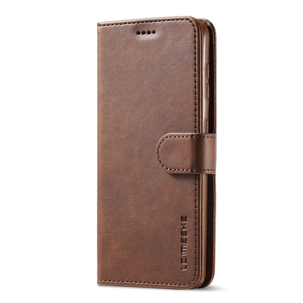 Samsung Galaxy S21 Plus LC.IMEEKE fodral – brun