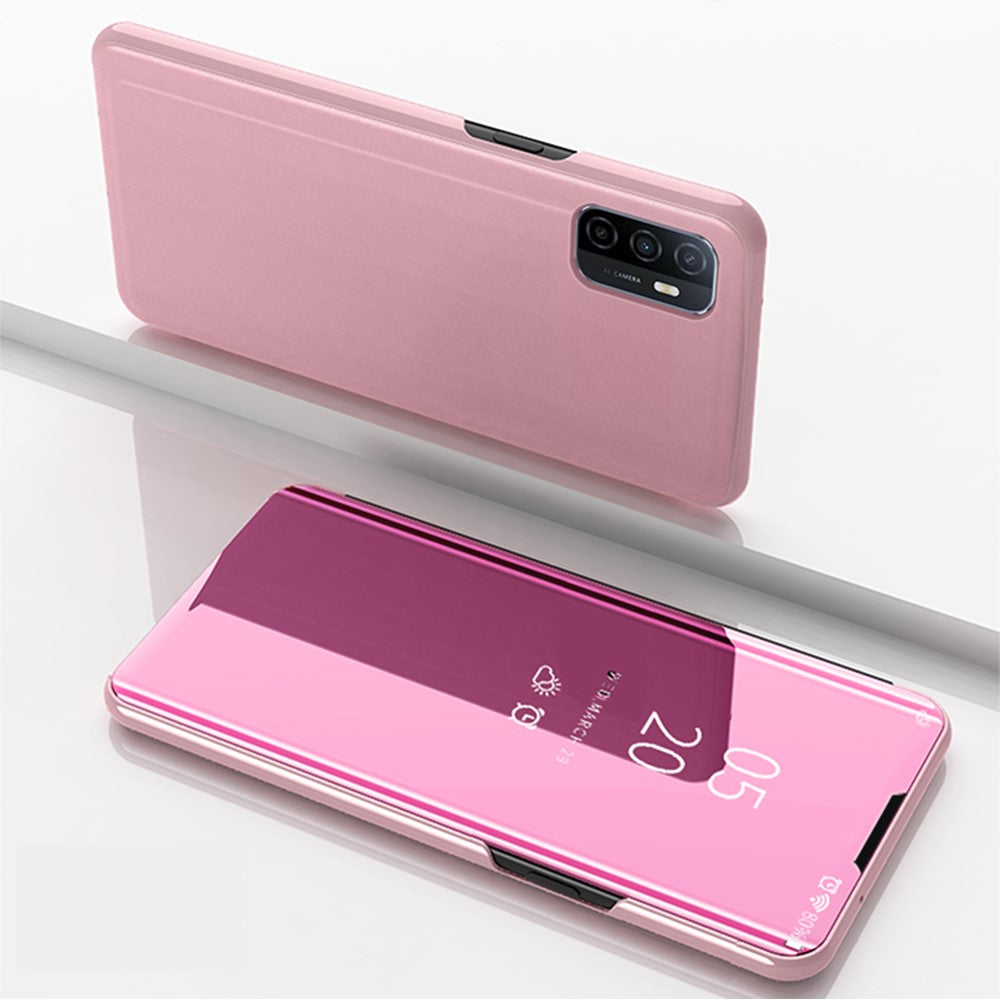 View Window fodral till Samsung Galaxy A32 5G – rosa