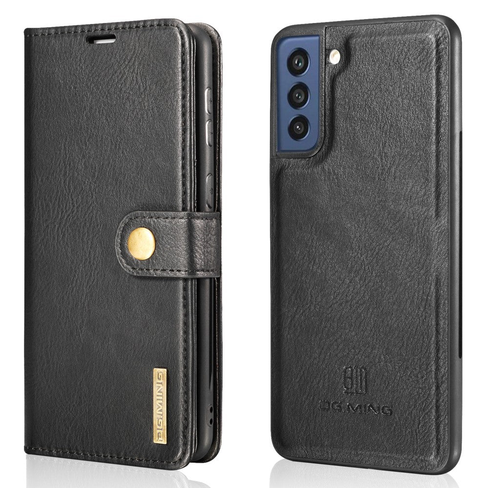 DG.MING 2-in-1 fodral till Samsung Galaxy S21 FE – svart