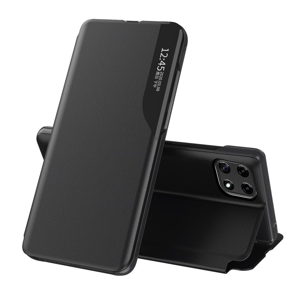 Samsung Galaxy A22 5G cover with a display window - Black