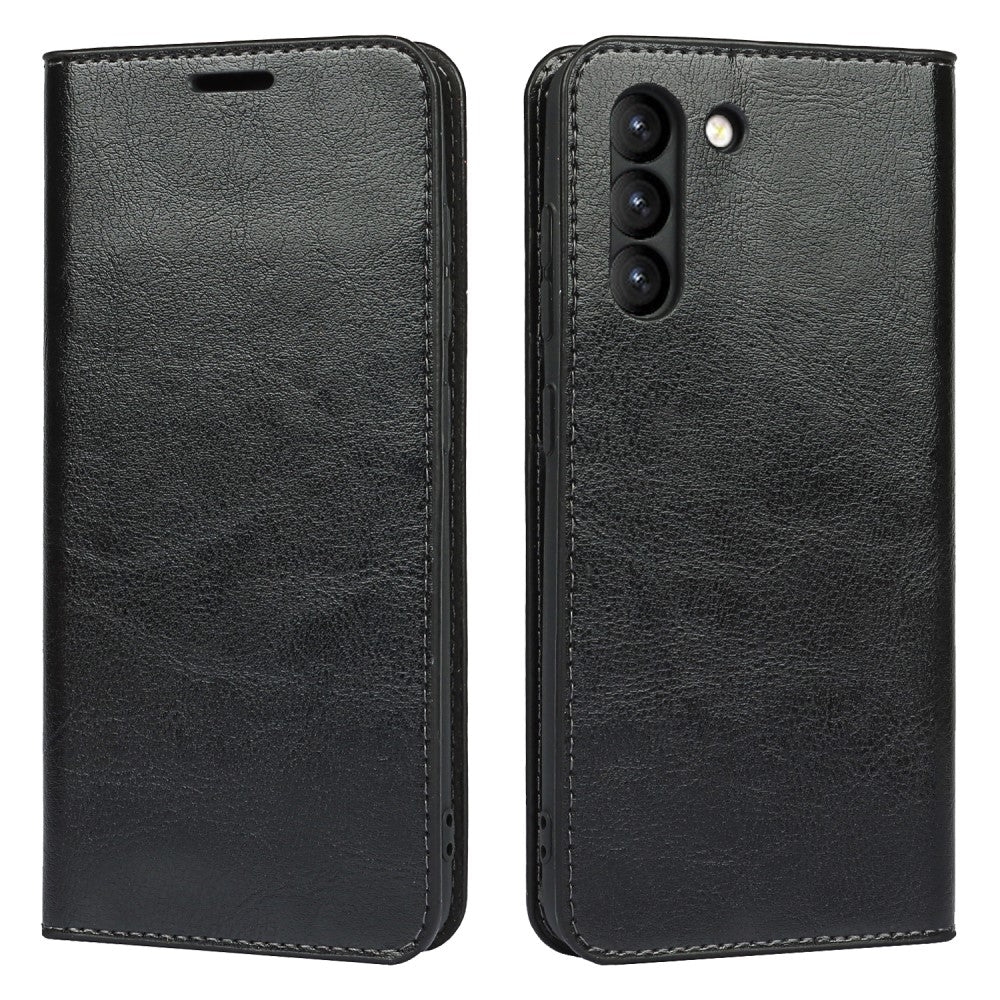 Samsung Galaxy S21 FE plånboksfodral - svart