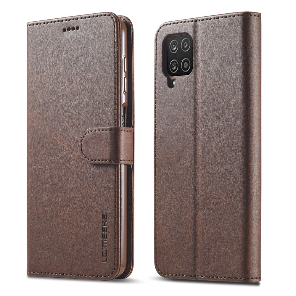 LC IMEEKE Samsung Galaxy A22 4G fodral – Dark brun