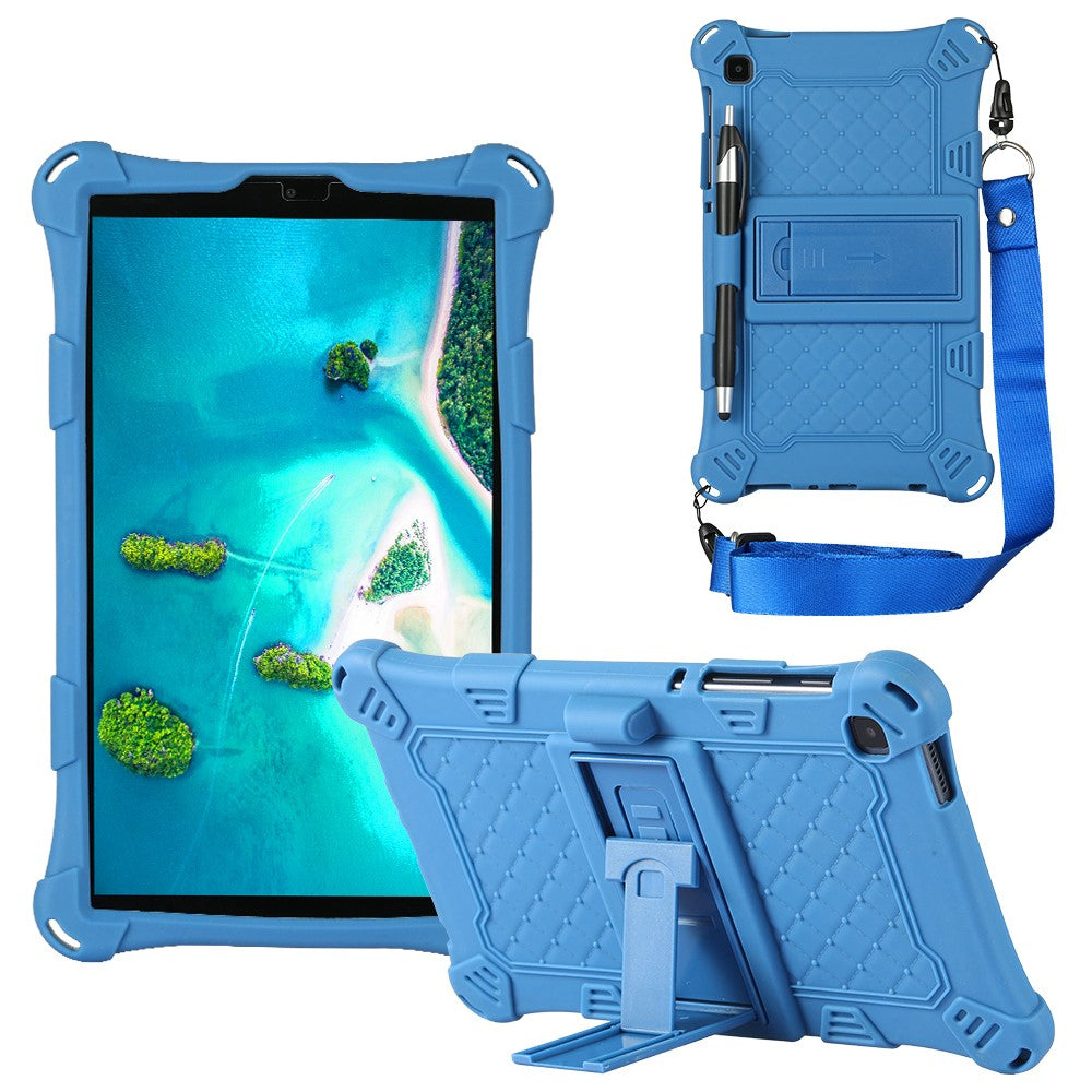 Samsung Galaxy Tab A7 Lite 8.7 case with a stand - Blue