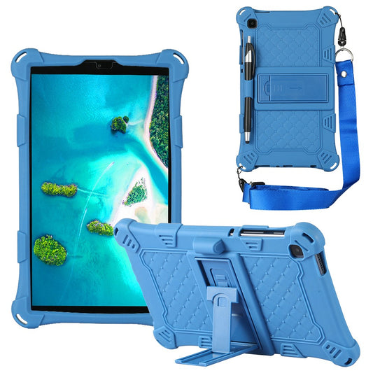 Samsung Galaxy Tab A7 Lite 8.7 case with a stand - Blue