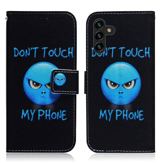 Samsung Galaxy A13 5G wallet cover - Don't Touch My Phone