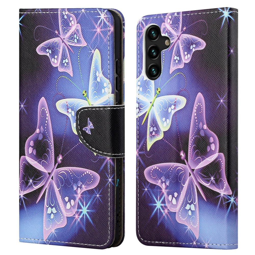 Samsung Galaxy A13 5G plånboksfodral - Sparkling Butterflies