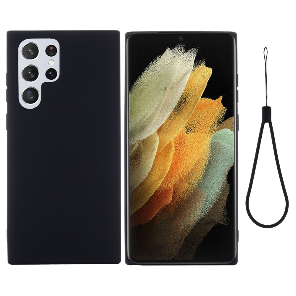 Samsung Galaxy S22 Ultra 5G silicone case - Black