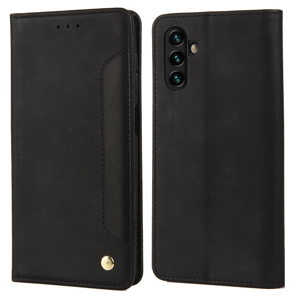 Samsung Galaxy A13 5G plånboksfodral – svart