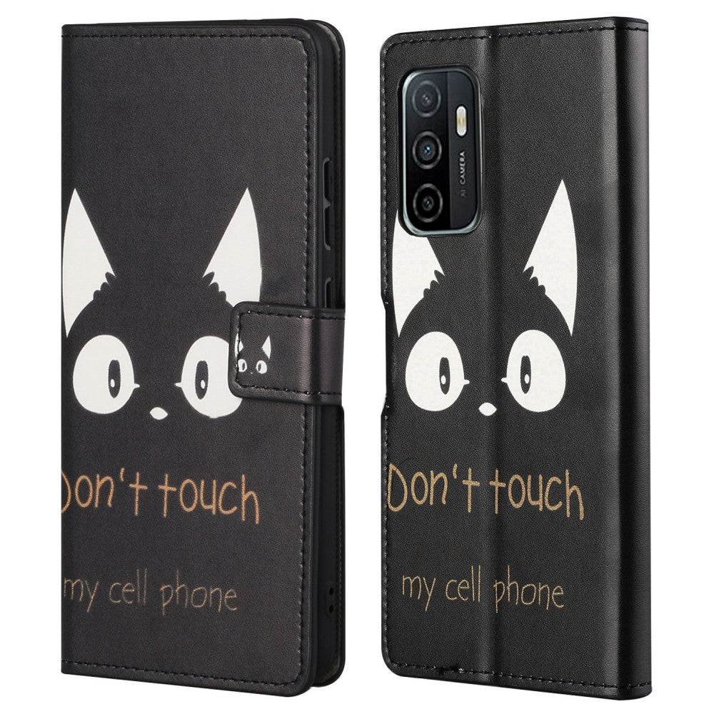 Samsung Galaxy A33 5G plånboksfodral - Don't Touch My Cell Phone