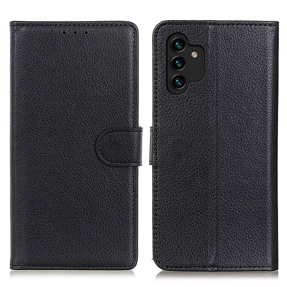 Samsung Galaxy A13 4G plånboksfodral - svart