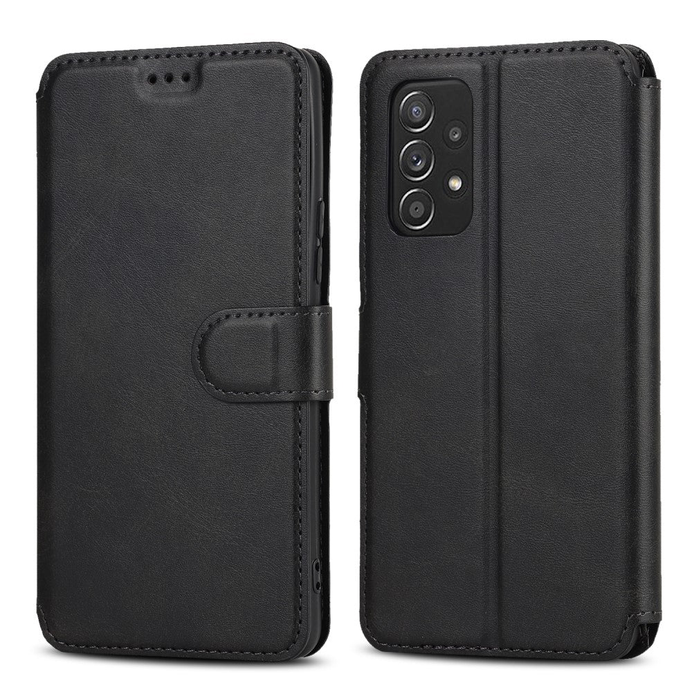Samsung Galaxy A53 5G premium plånboksfodral – svart