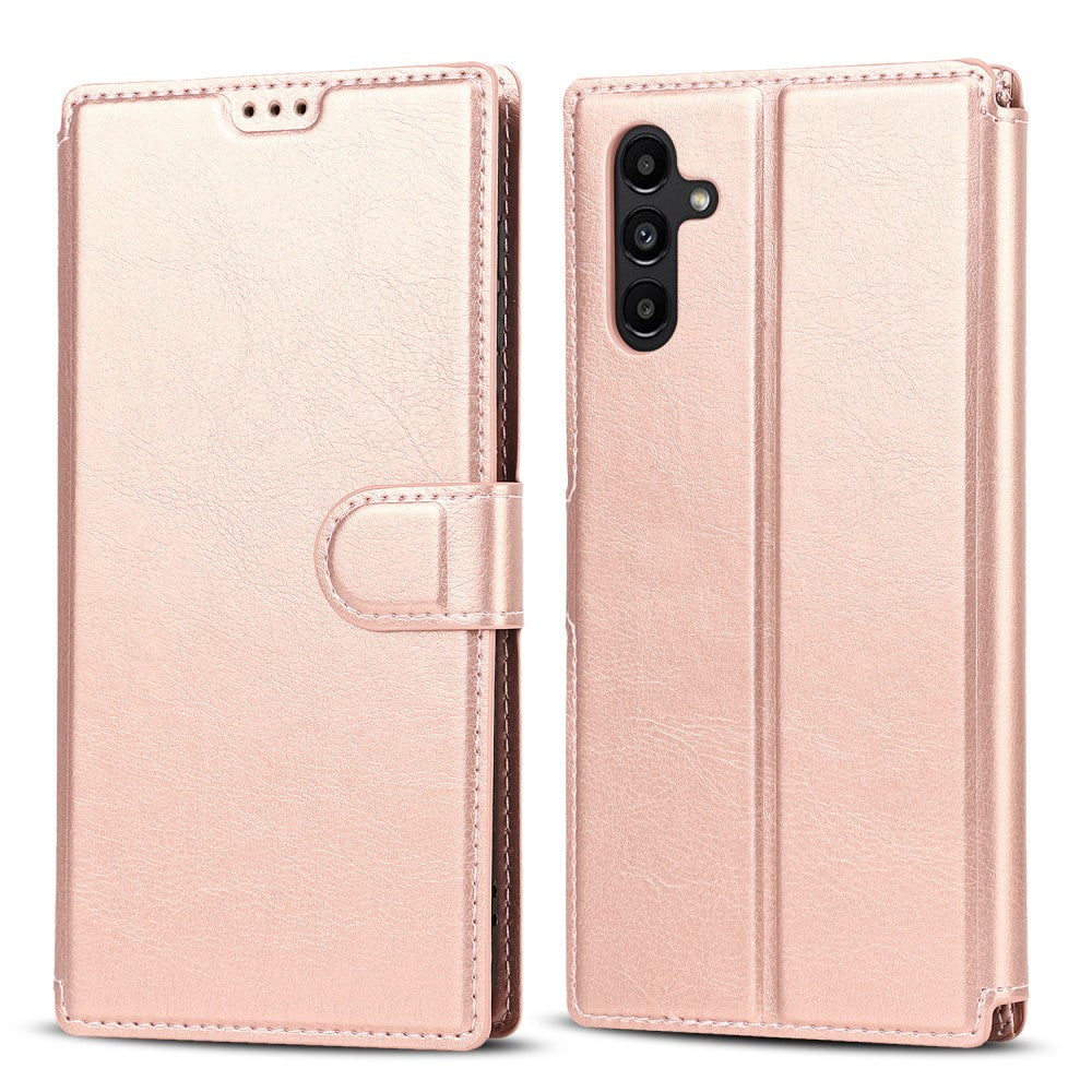 Samsung Galaxy A13 5G/ A04s 4G RFID Blocking Retro fodral – roséguld
