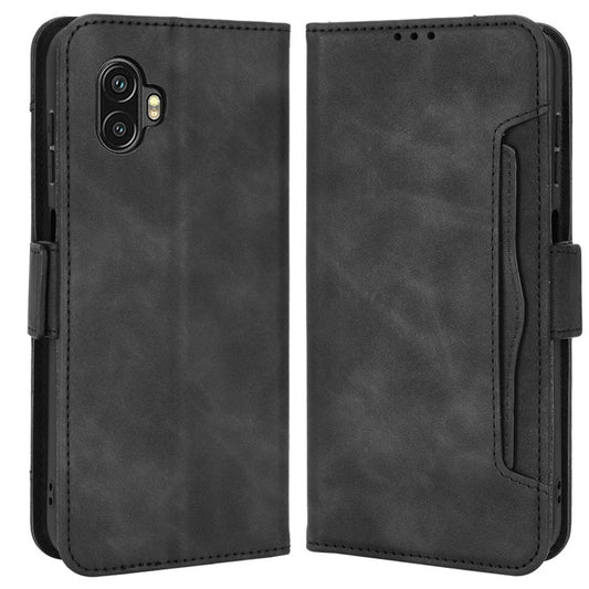 Samsung Galaxy Xcover 6 Pro 5G PU Leather Wear-resistant phone cover - Black