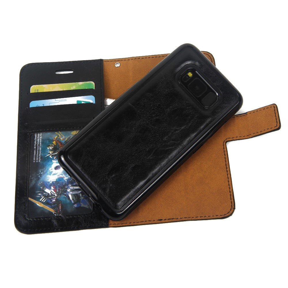 2-in-1 Detachable magnetiskt skal till Samsung Galaxy S8 – svart