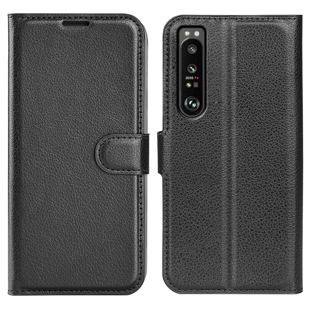 Sony Xperia 1 IV plånboksfodral – svart