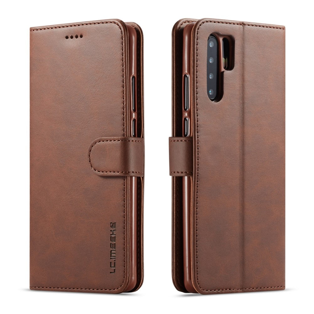 LC.IMEEKE plånboksfodral till Huawei P30 Pro – brun