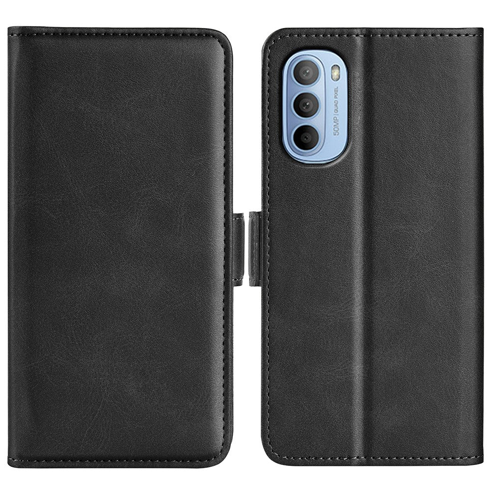 Motorola Moto G31, G41 4G plånboksfodral - svart