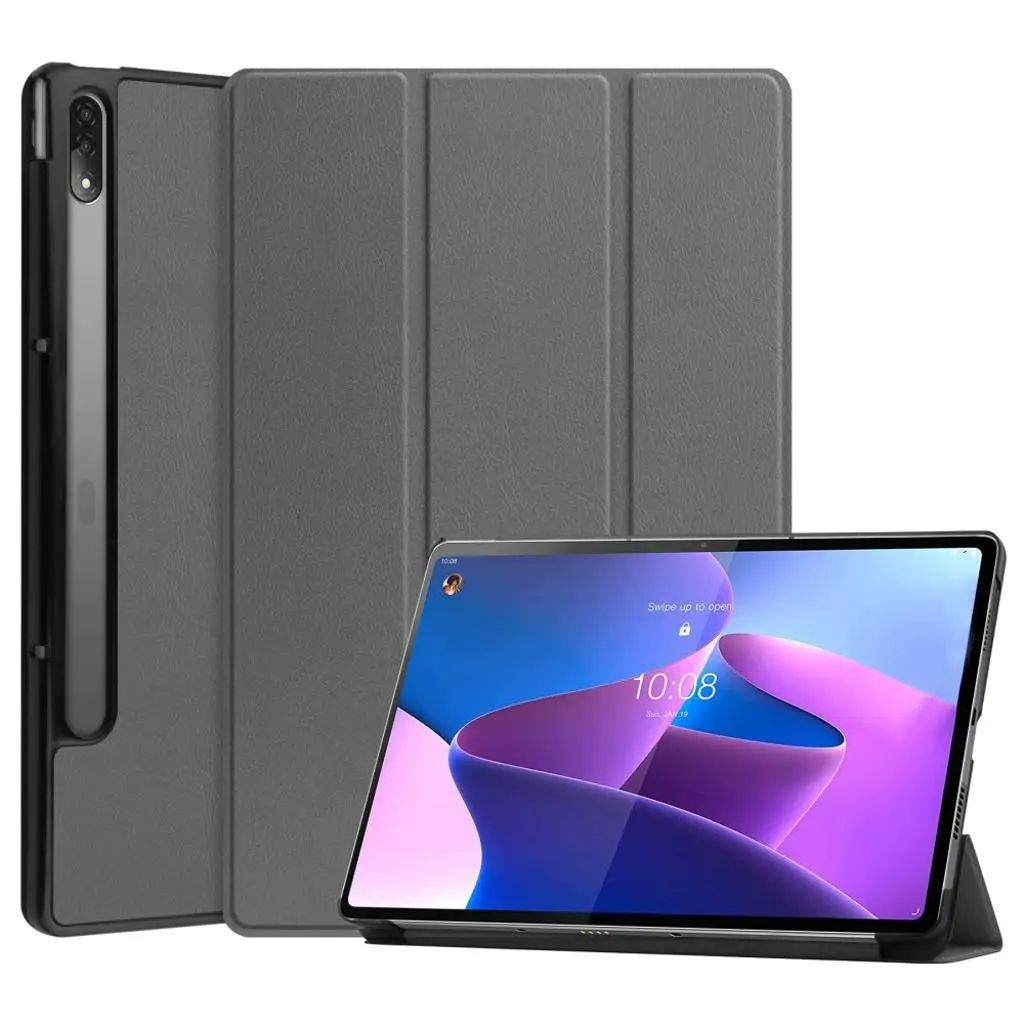 High-quality Lenovo Tab P12 Pro cover - Gray