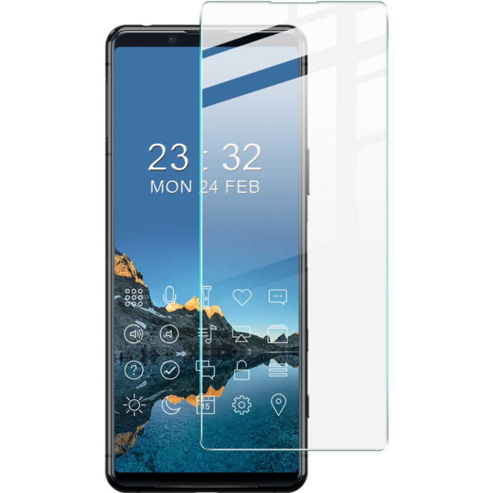 Sony Xperia 10 III skärmskydd in härdat glas