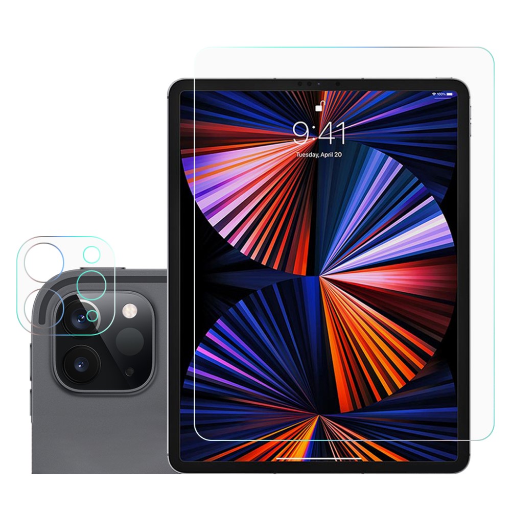 IPad Pro 12.9 2022, 2021, 2020, 2018 Screen Protector with a Lens Protector