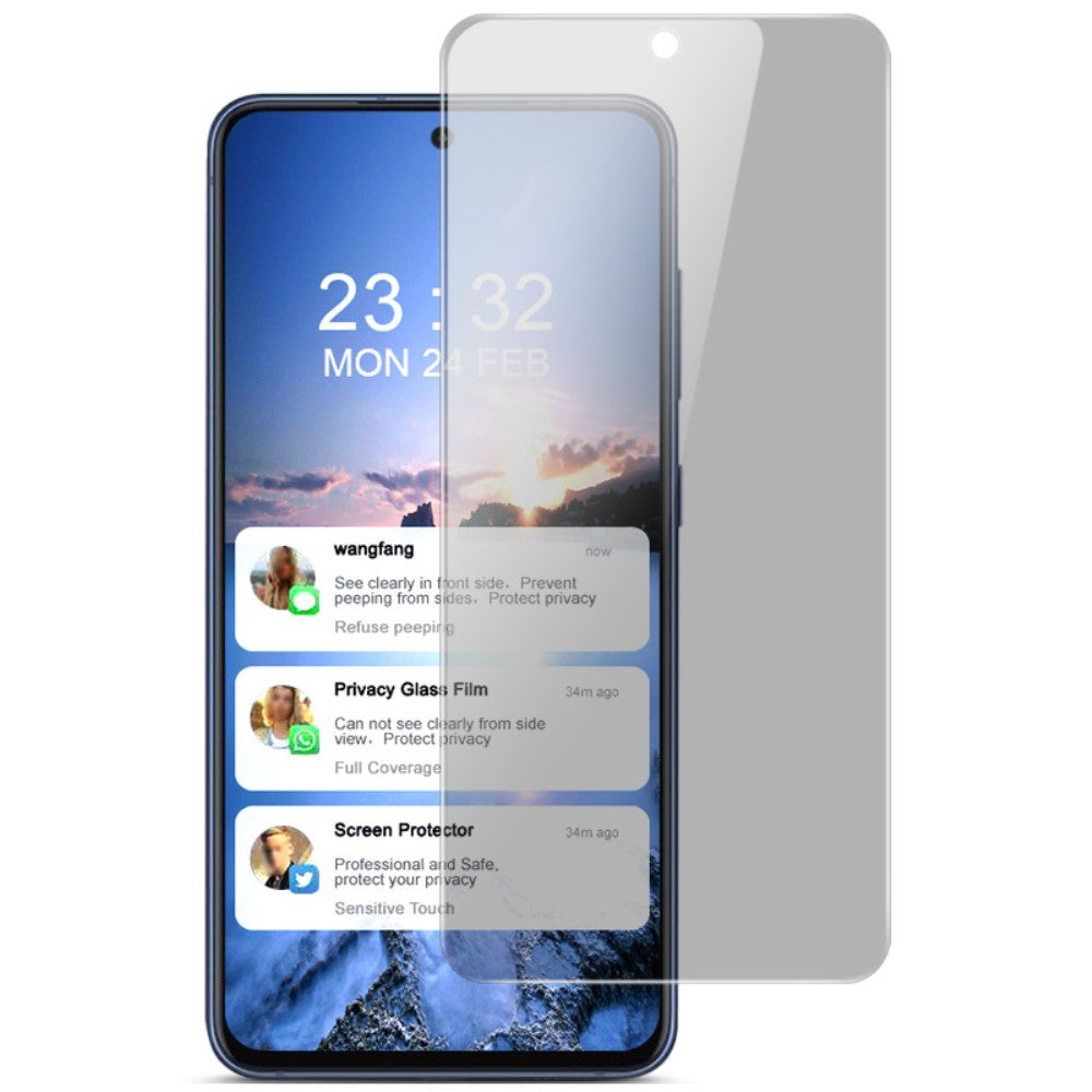 IMAK Privacy Screen protector for Samsung Galaxy S21 FE
