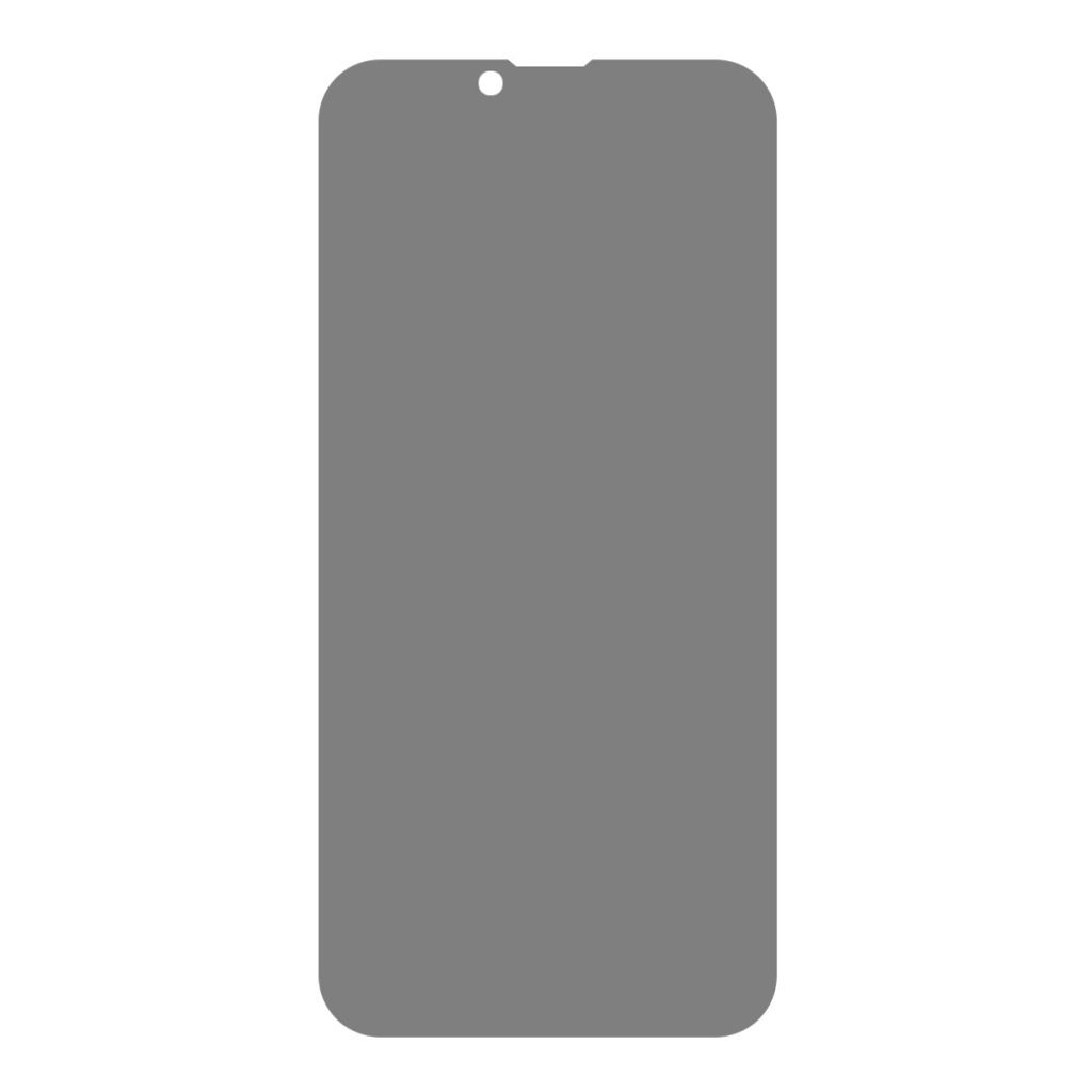 Matte iPhone 13 Pro Max skärmskydd - svart