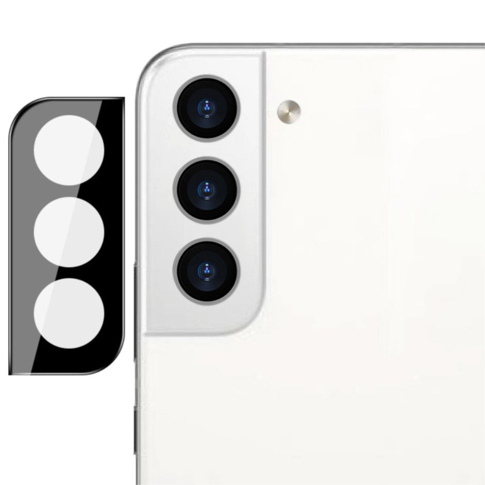 IMAK Samsung Galaxy S22, S22 plus 5G lens protector - svart